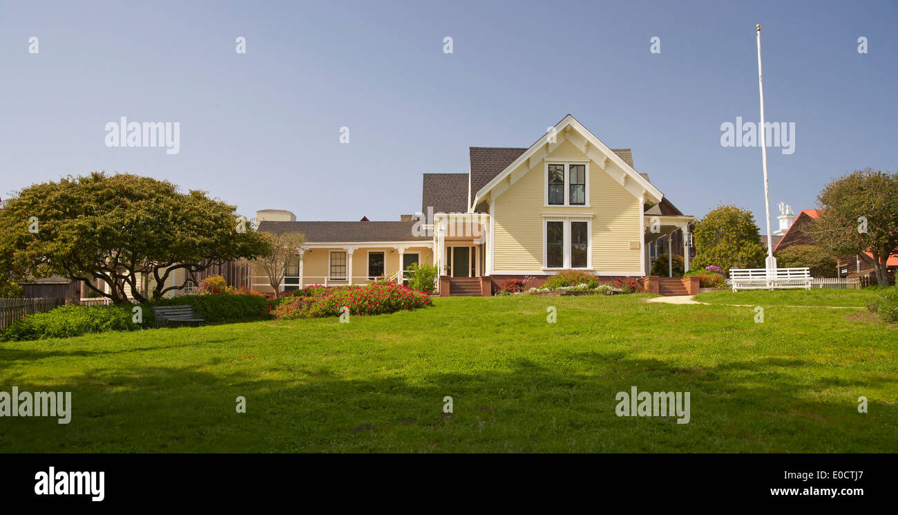 Kelley House Museum in Mendocino, Kalifornien, USA, Amerika Stockfoto