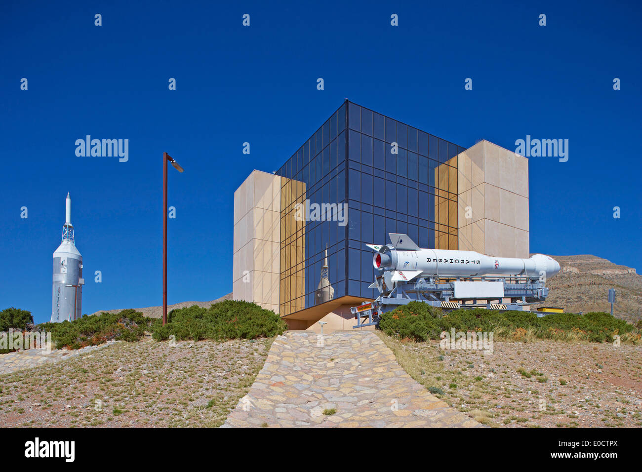 New Mexico Museum of Space Geschichte, Alamogordo, New Mexico, USA, Amerika Stockfoto