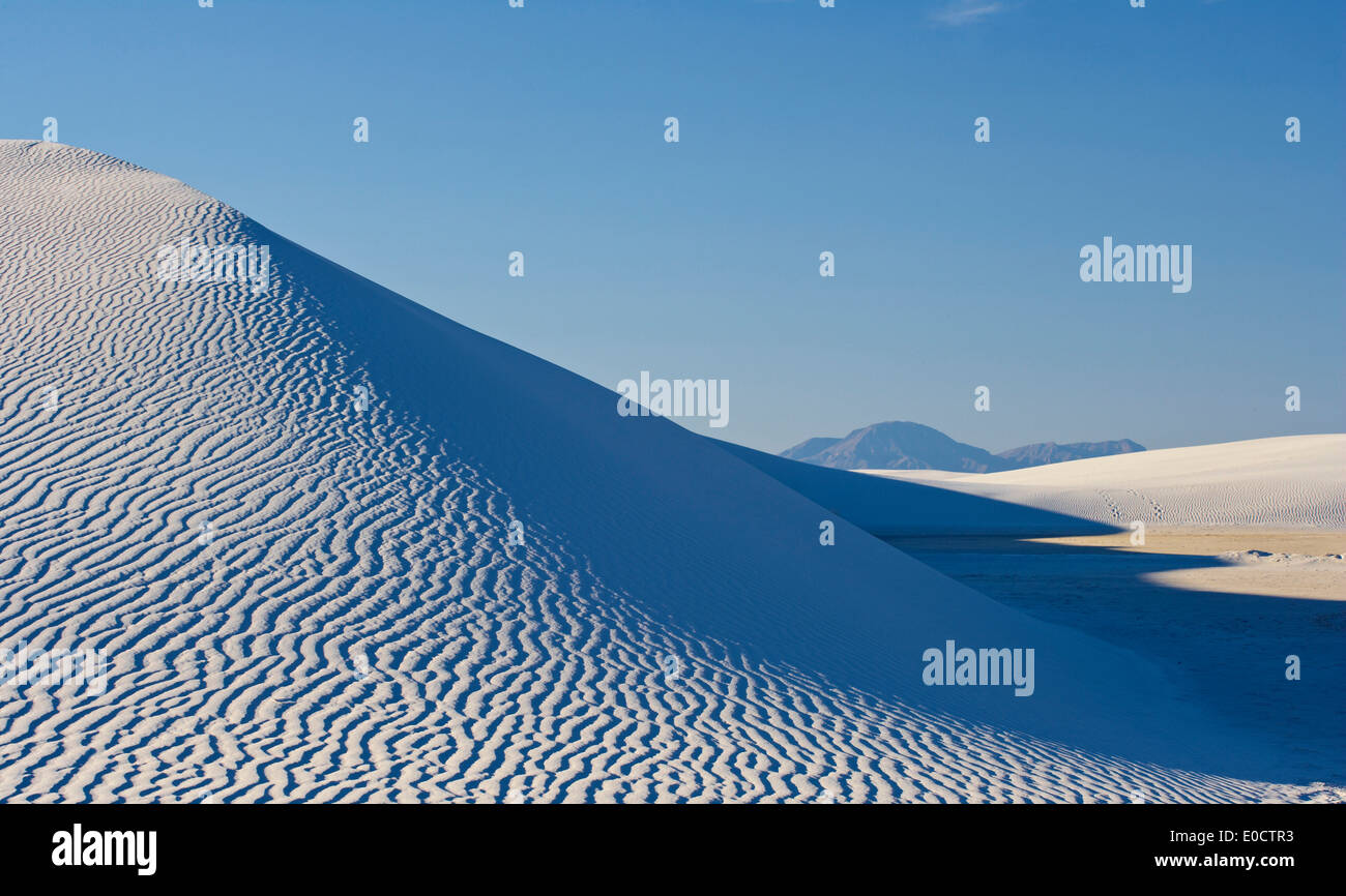 Gips Düne, White Sands National Monument, New Mexico, USA, Amerika Stockfoto