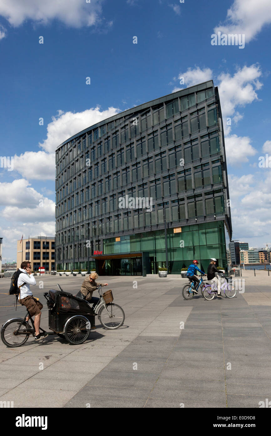 Aller Medien Presshaus – corporate Gebäude in Kopenhagen. Dänemark Stockfoto