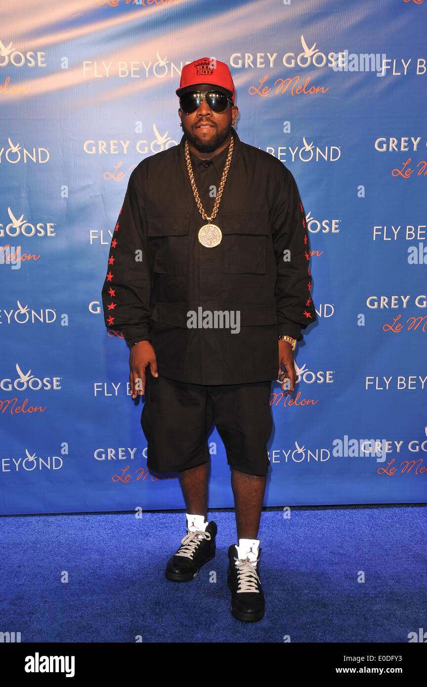 New York, NY, USA. 9. Mai 2014. Big Boi im Ankunftsbereich für Grey Goose Vodka "Le Bal Masque" Launch Party für neue Geschmack Le Melone, The New York Public Library (NYPL) Celeste Bartos Forum, New York, NY 9. Mai 2014. Bildnachweis: John Paul Melendez/Everett Collection/Alamy Live-Nachrichten Stockfoto