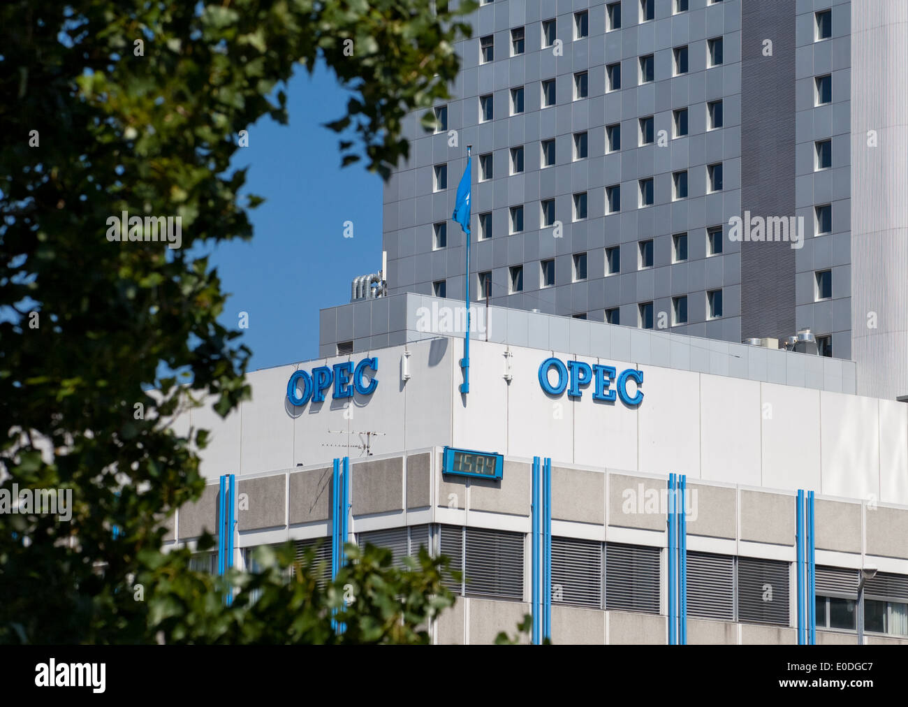 OPEC-Zentrale, Wien, Österreich - OPEC-Zentrale, Wien, Österreich Stockfoto