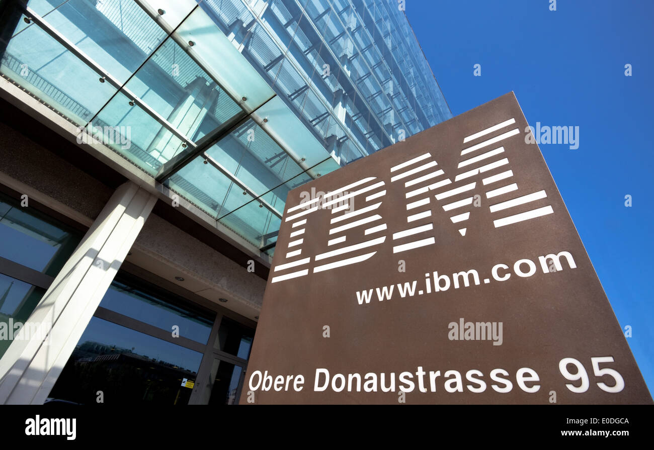 IBM-Firmengebäude, Wien, Österreich - IBM-Gebäude, Wien, Österreich Stockfoto