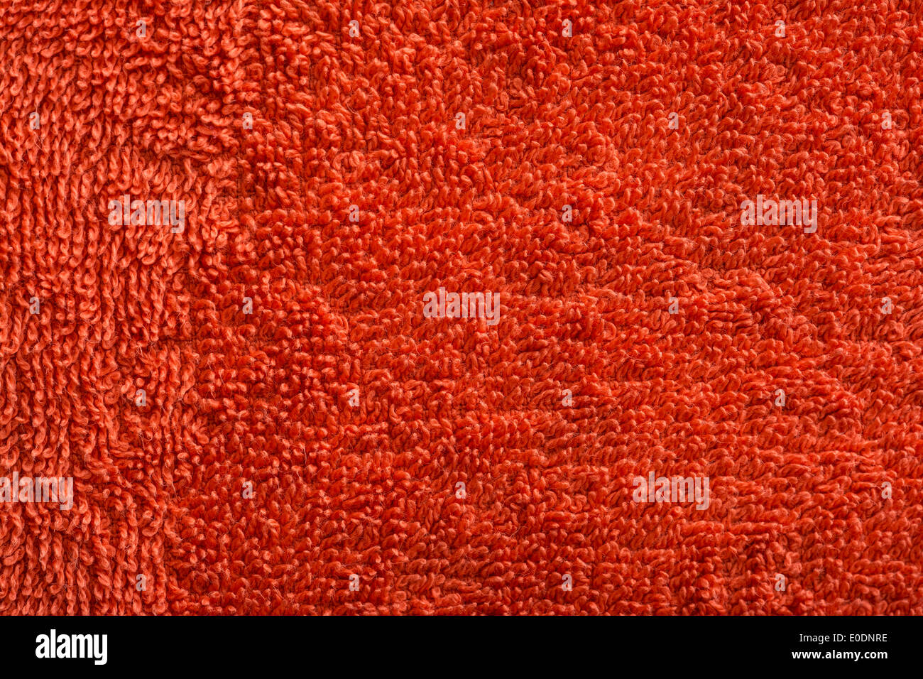 Orange Bad Handtuch Texturdetails Makro Stockfoto