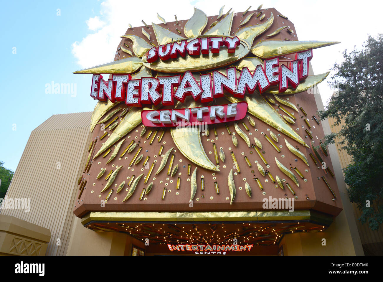 Entertainment-Center, Sun City holiday Resort, Pilanesberg, North West Province, Südafrika Stockfoto