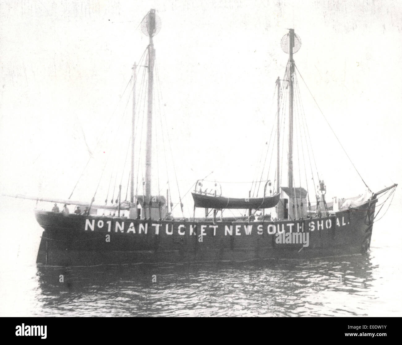 Nr. 1 Nantucket neue Süd Shoal Feuerschiff Stockfoto