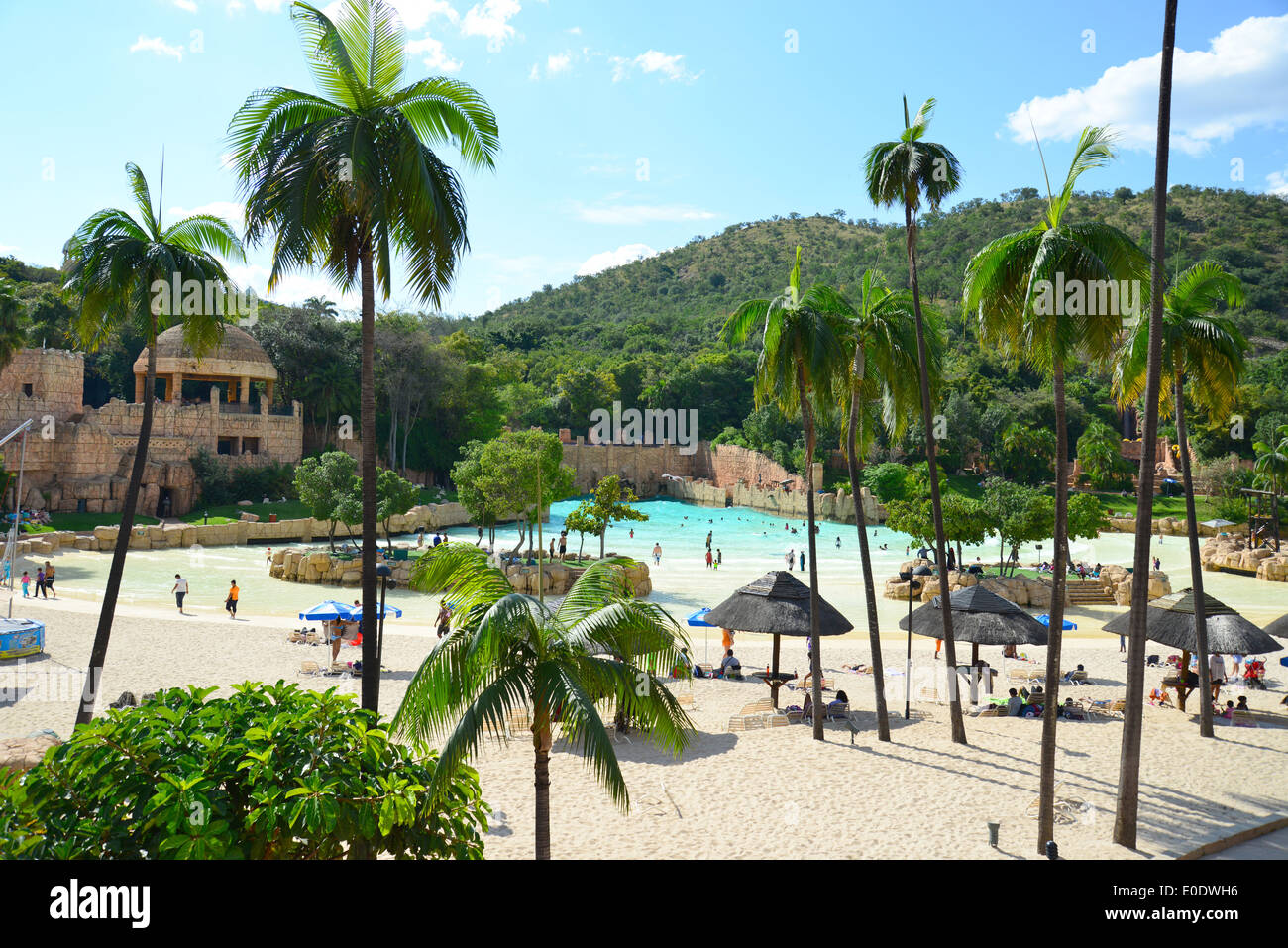 Valley of Waves, Sun City Holiday Resort, Pilanesberg, North West Province, Südafrika Stockfoto