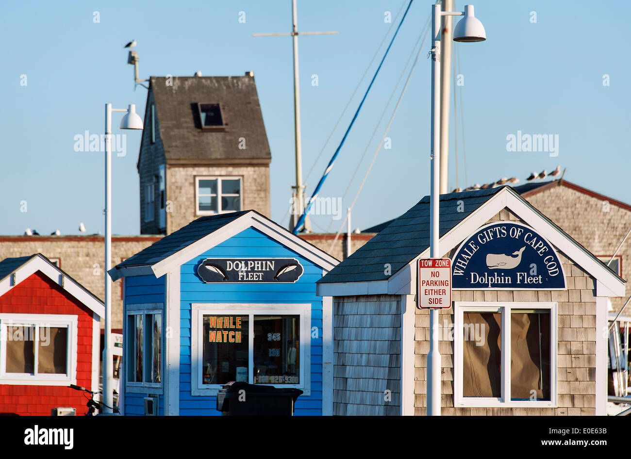 Ausflug-Kassen, Provincetown, Cape Cod, Massachusetts, USA Stockfoto
