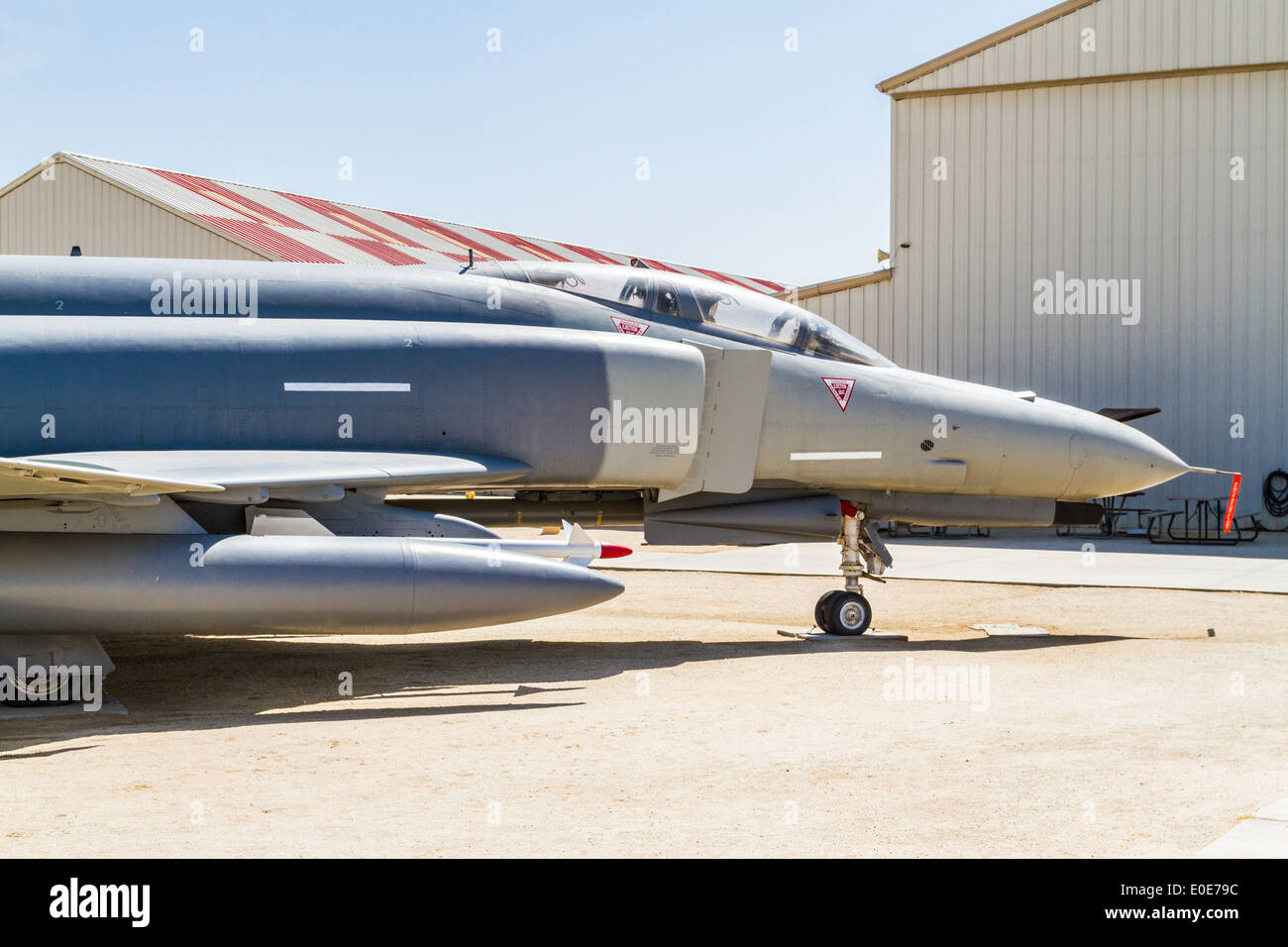 McDonnell Douglas F-4 C Phantom ll im März Bereich Air Museum in Riverside, Kalifornien Stockfoto