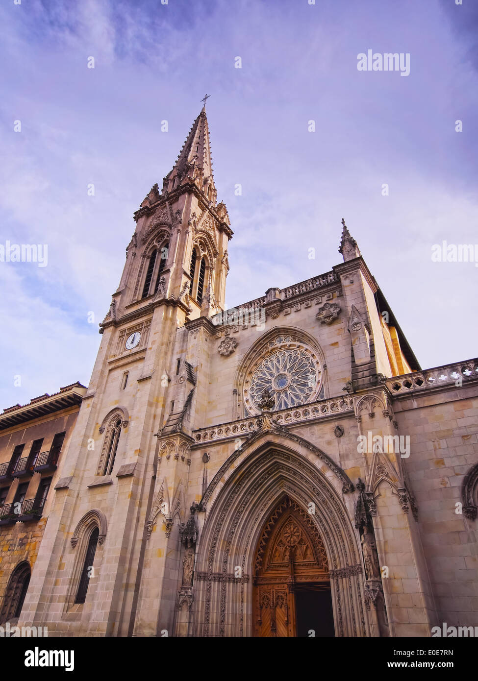 Catedral de Santiago - Kathedrale in Bilbao, Vizcaya, Baskisches Land, Spanien Stockfoto