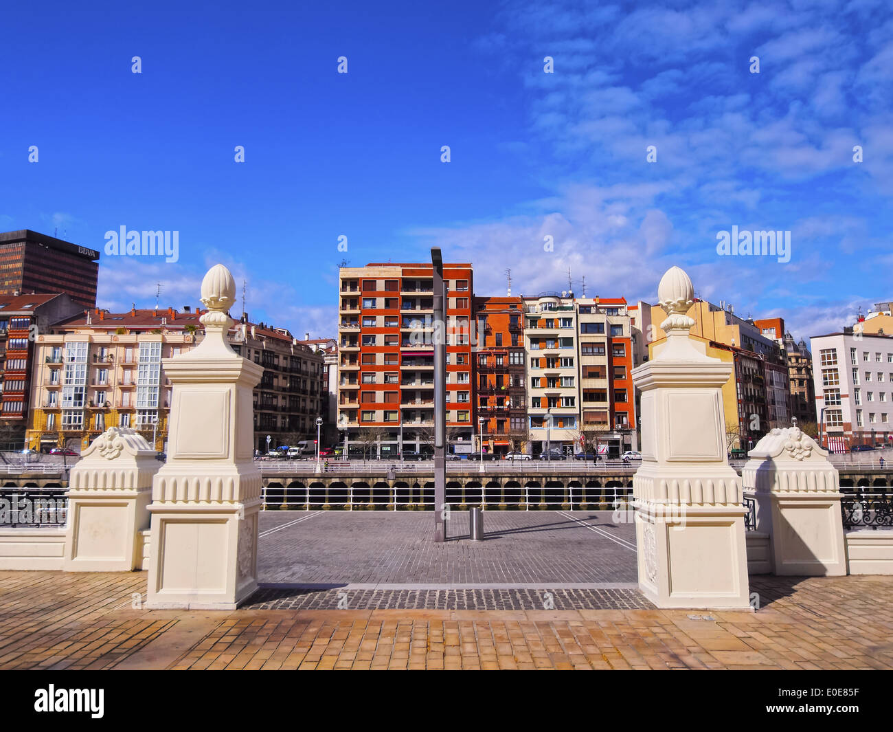 Areatzako Pasealekua Park in Bilbao, Vizcaya, Baskisches Land, Spanien Stockfoto