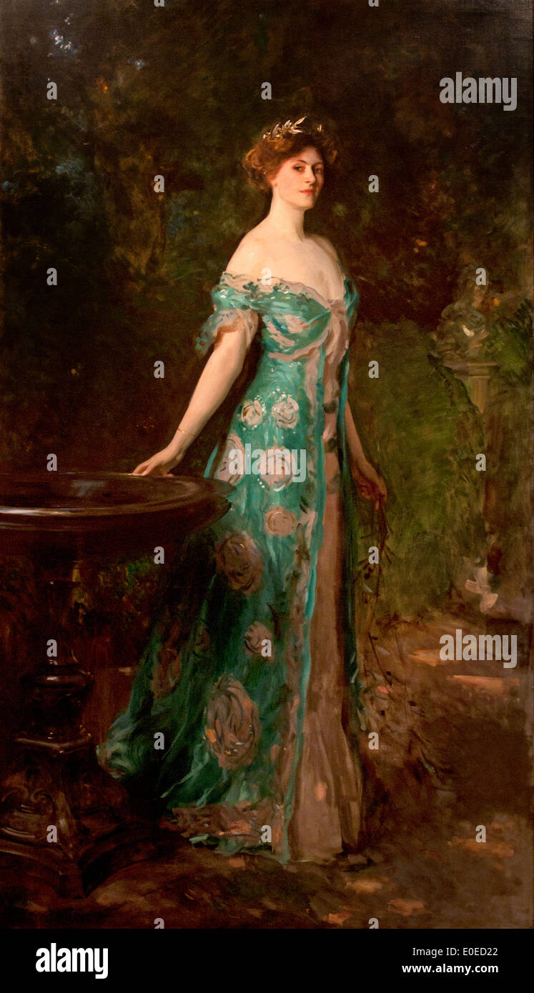 Porträt von Millicent, Herzogin von Sutherland 1904 John Singer Sargent 1856-1925 amerikanische Vereinigte Staaten von Amerika USA Stockfoto