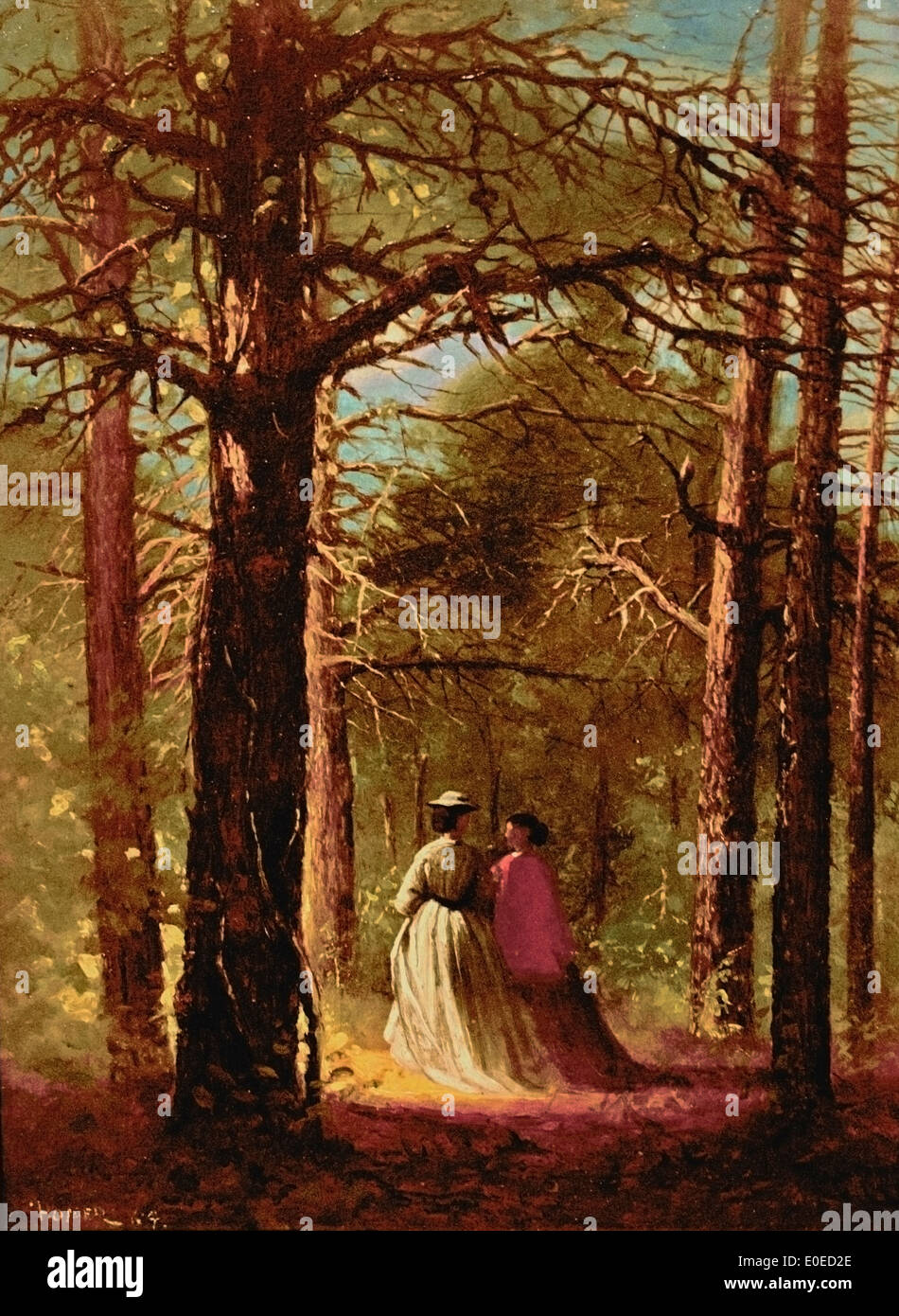 Waverly Eichen 1864 Winslow Homer 1836-1910 Amerikaner / Vereinigte Staaten von Amerika Stockfoto