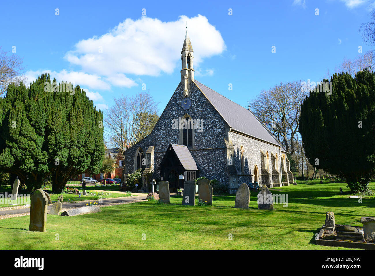 St. Thomas Kirche, Vicarage Road, Colnbrook, Berkshire, England, Vereinigtes Königreich Stockfoto