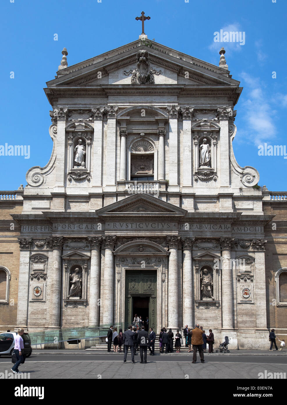 Kirche, Rom, Italien - Kirche, Rom, Italien Stockfoto