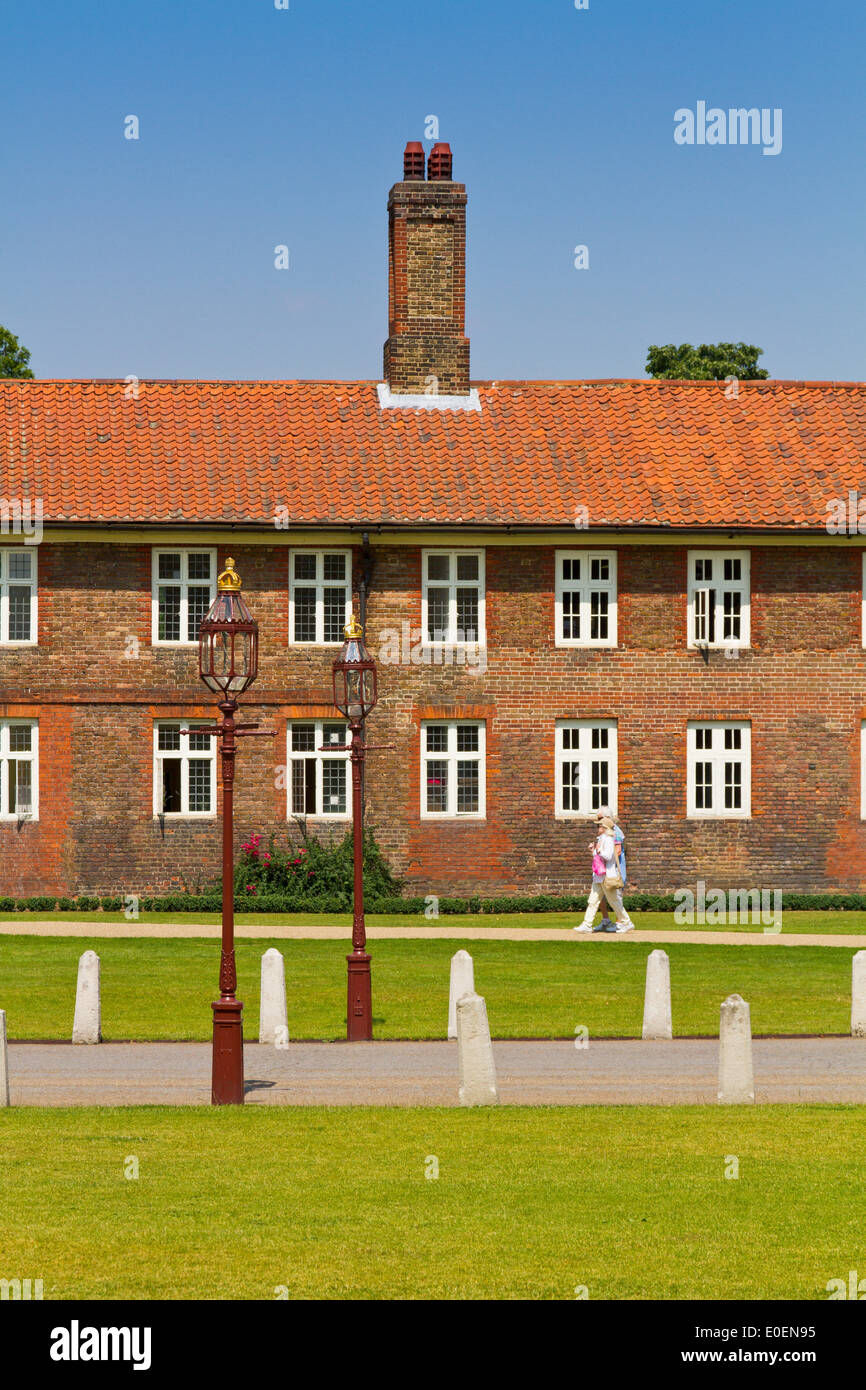 Hampton Court im Juli 2013 Stockfoto