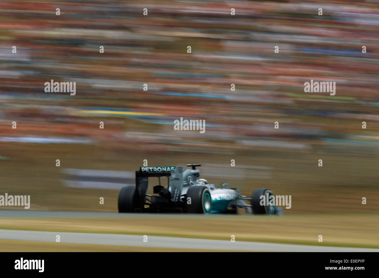 Circuit de Barcelona-Catalunya, Barcelona, Spanien. 11. Mai 2014. Grand Prix von Spanien, #44 Lewis Hamilton (GBR, Mercedes AMG Petronas F1 Team), Credit: Dpa picture-Alliance/Alamy Live News Stockfoto