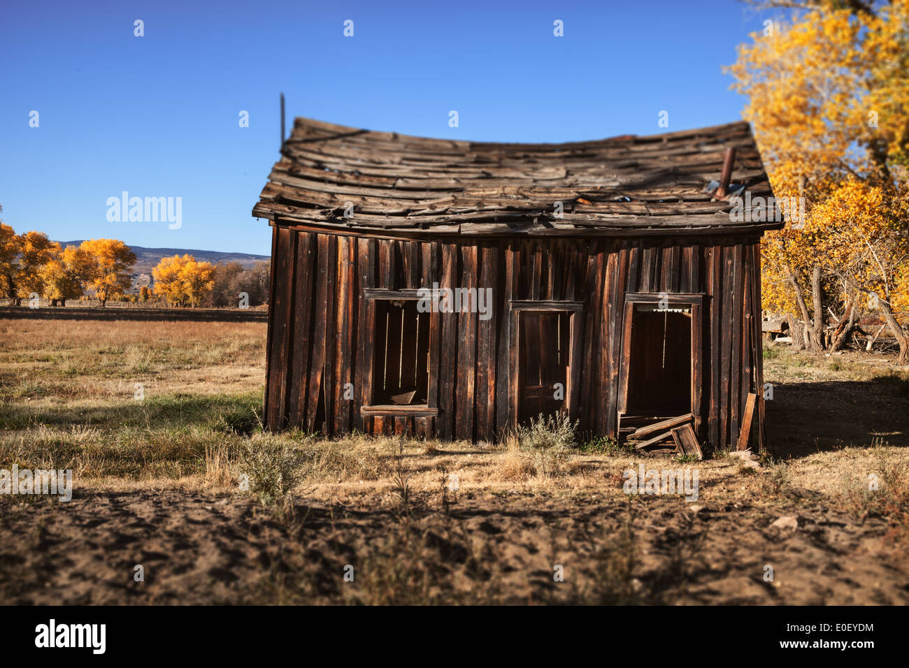 Verlassenen Gehöft Stockfoto