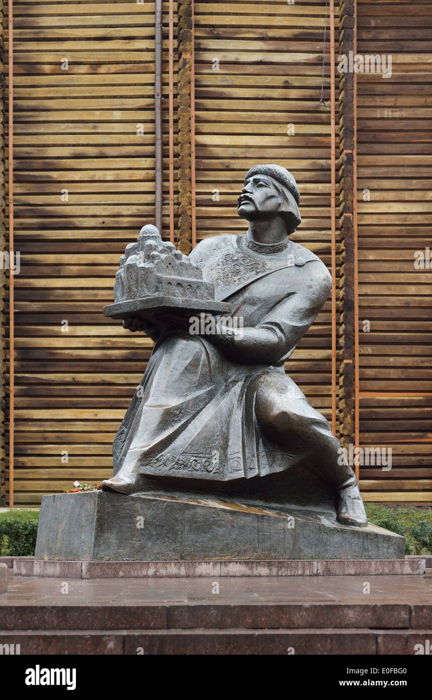 Statue von Jaroslaw dem weisen in Kiew Stockfoto