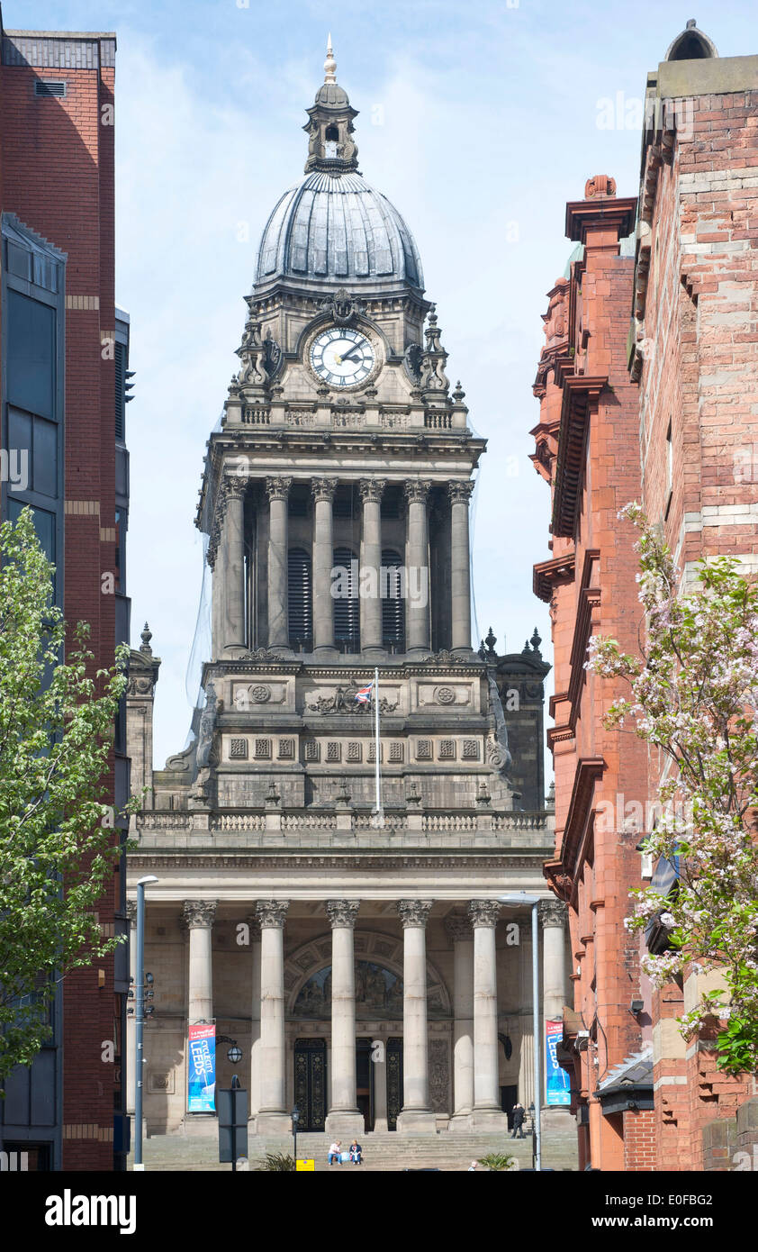 Rathaus von Leeds Stockfoto