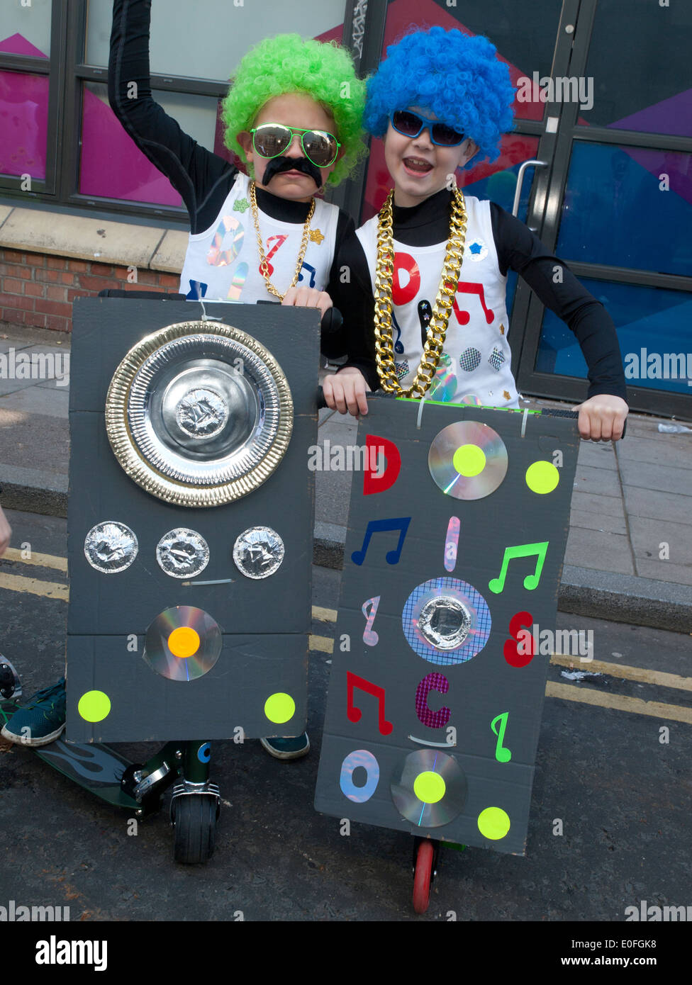 Brightons 2014 Kinder Parade Stockfoto
