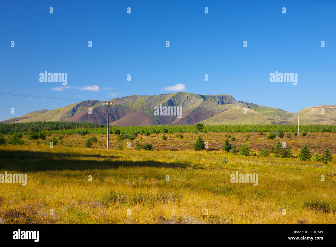 Blencathra (Saddleback), Lake District National Park, Cumbria, England, Vereinigtes Königreich. Stockfoto