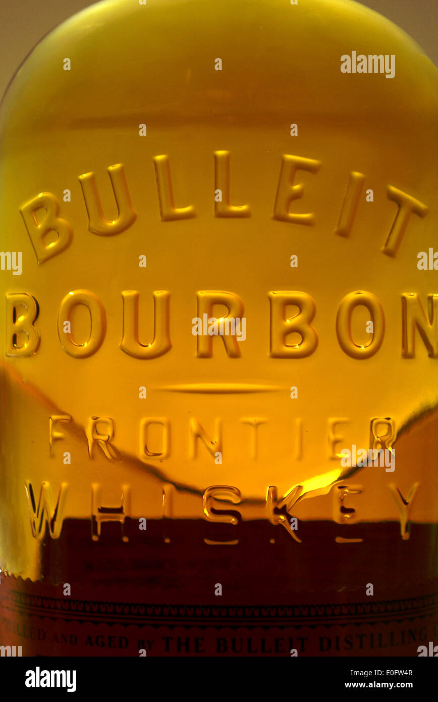 Bulleit Bourbon Stockfoto