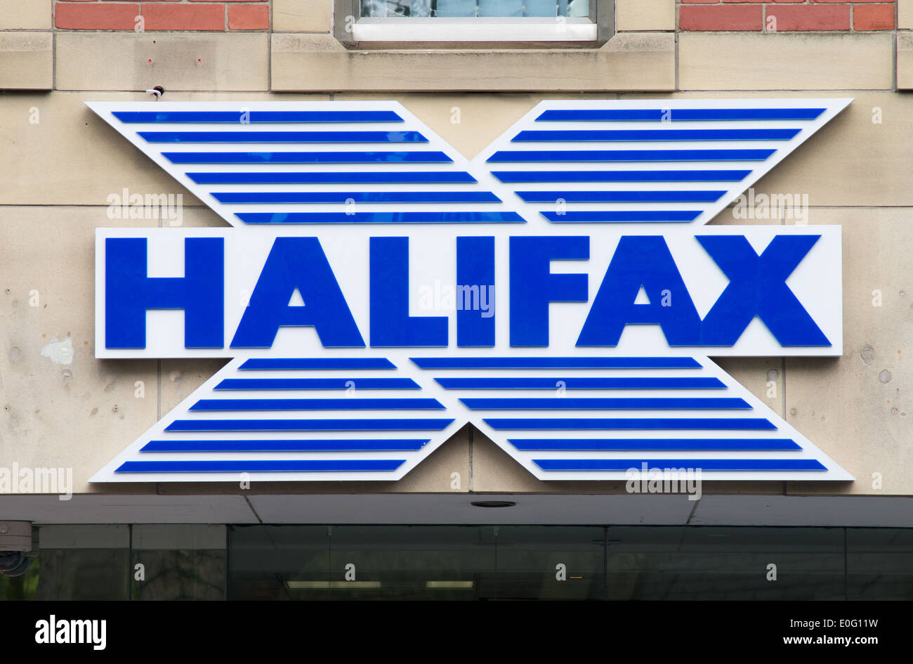 Halifax Building Society logo Stockfoto