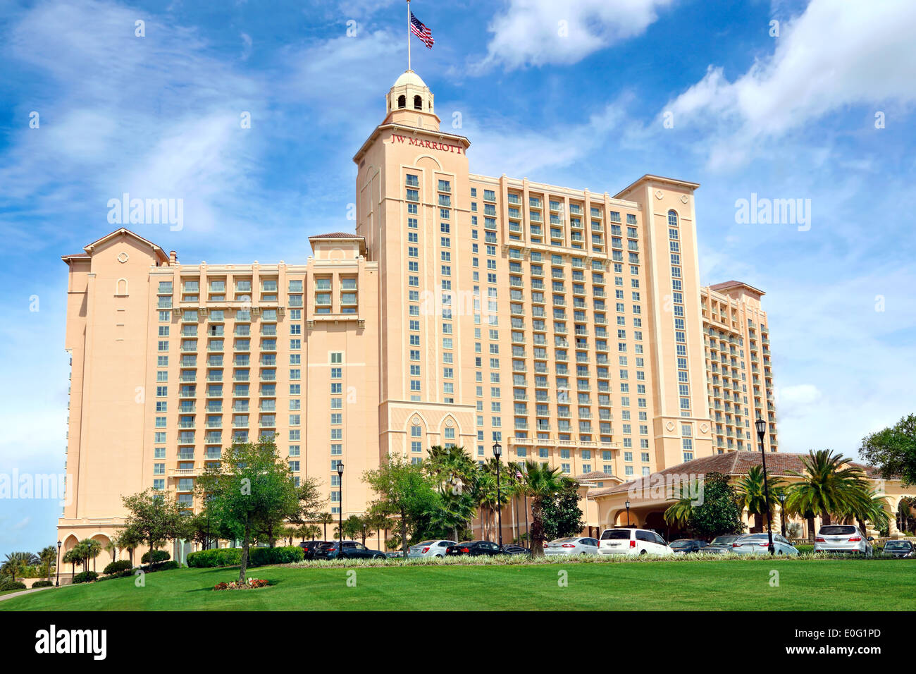 JW Marriott Orlando Grande Lakes Hotel in Orlando, Florida Stockfoto