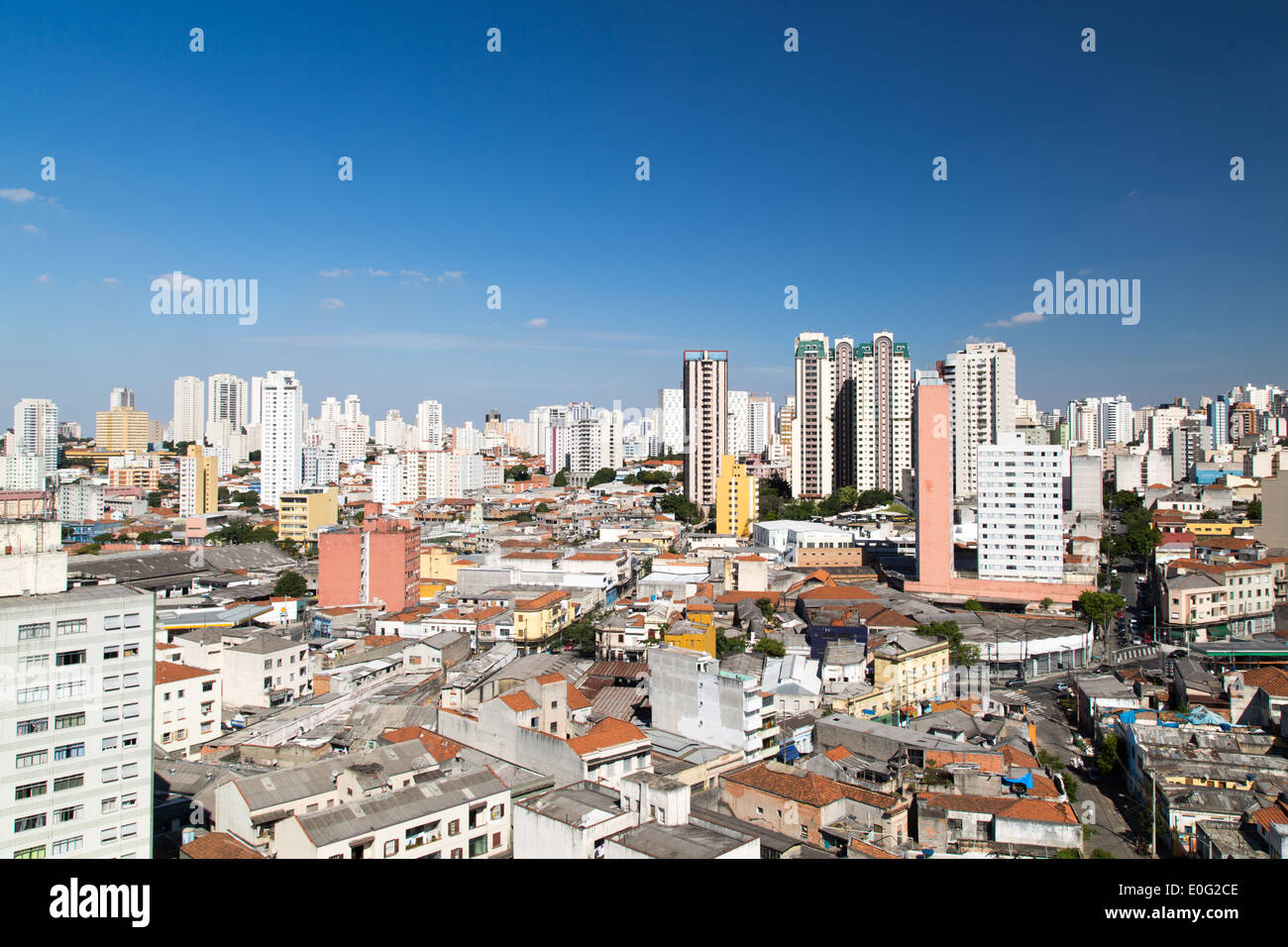 Stadt In Brasilien Sao Paulo 3 Buchstaben Luftaufnahme der Stadt vom Stadtteil Liberdade, Sao Paulo, Brasilien