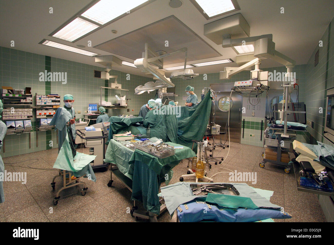 Arzt, Chirurgie, Krankenhaus Stockfoto