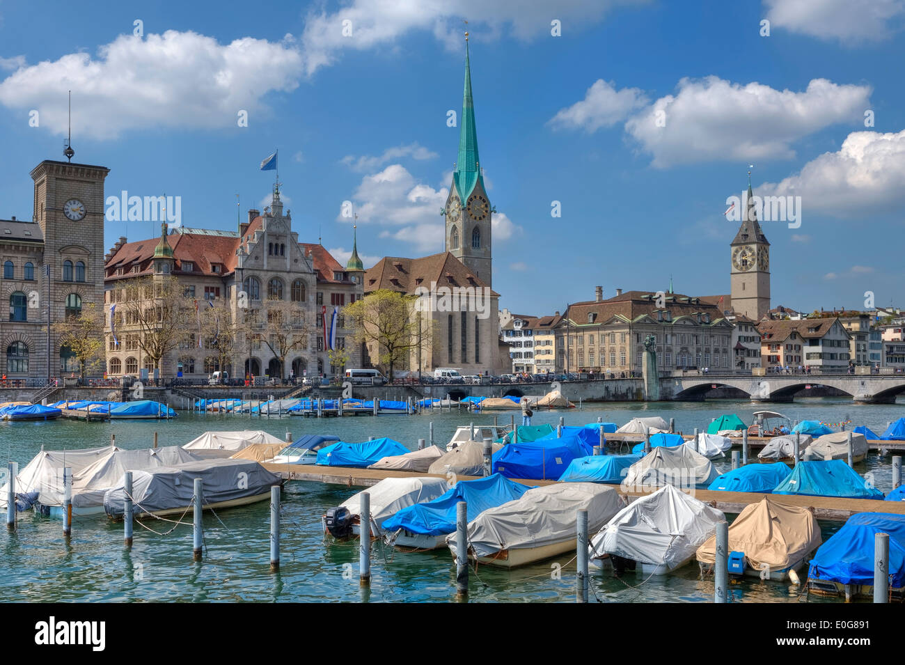 Zürich, Altstadt, Schweiz Stockfoto
