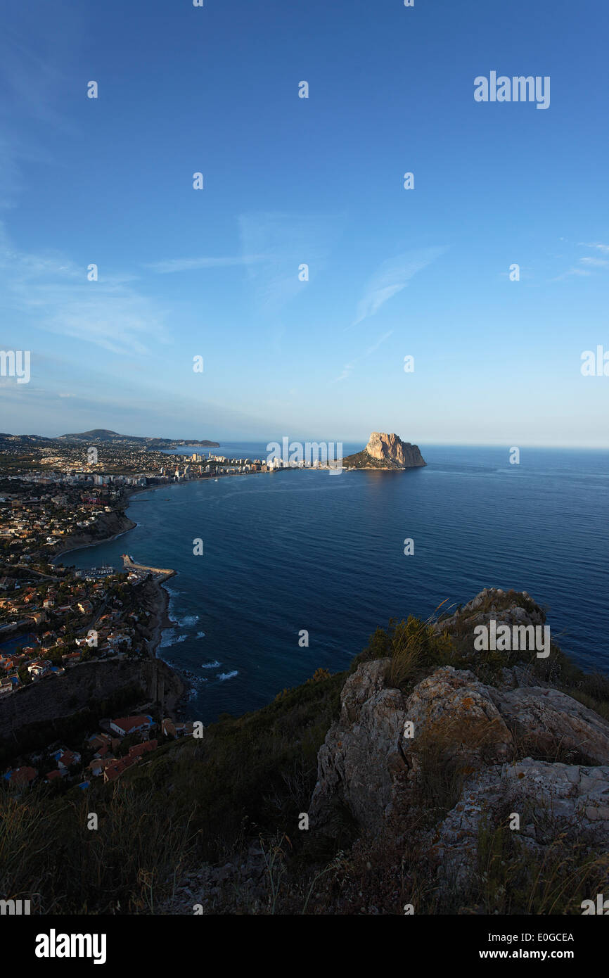 Penon de Ifach, Calp, Provinz Alicante, Spanien Stockfoto