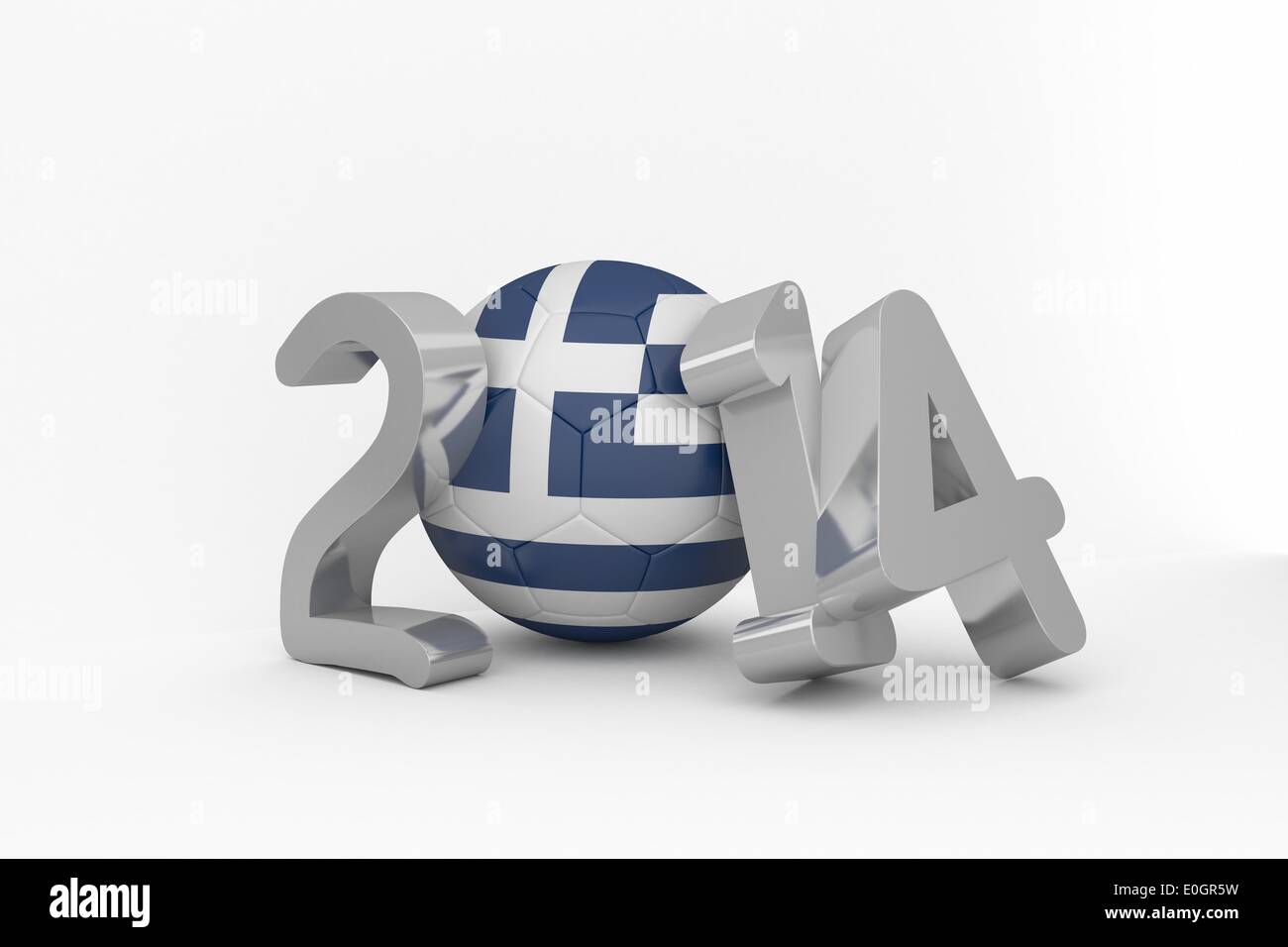 Griechenland-WM 2014 Stockfoto