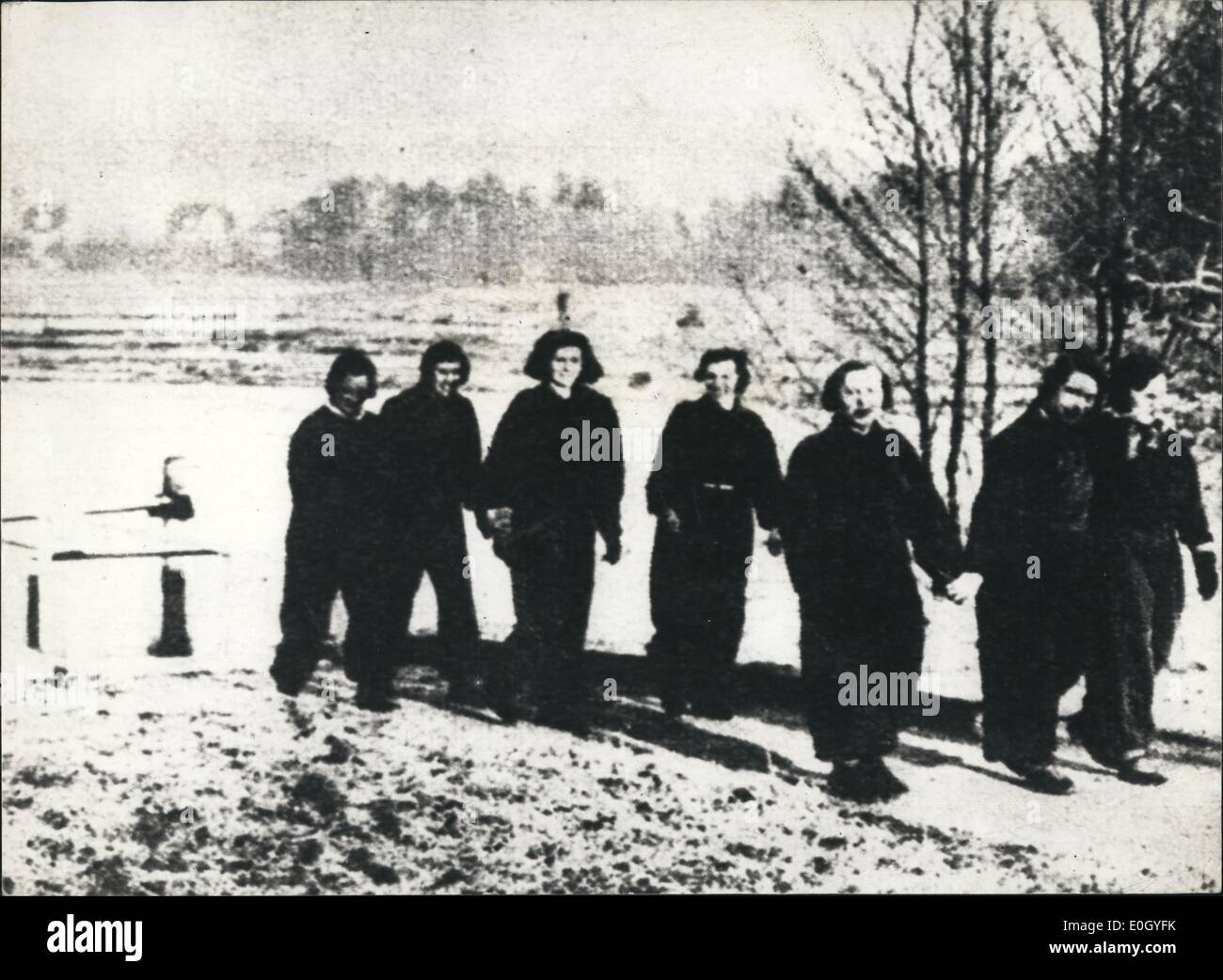 1. Januar 1940 - A Gruppe von Müttern in einem Hause wo perfekte '' arischen '' Jugendlichen hergestellt werden. (genaues Datum unbekannt) Stockfoto