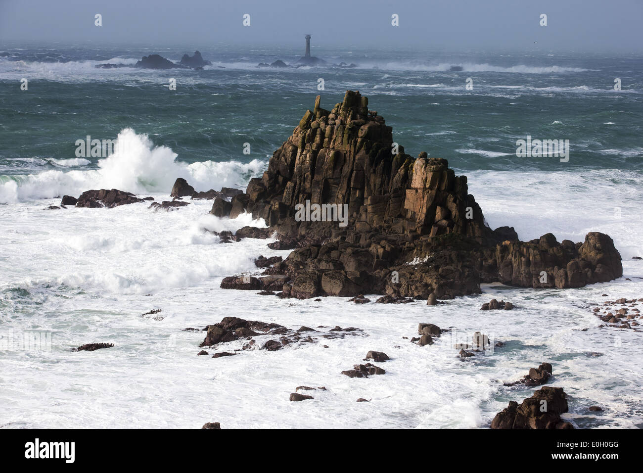 South West Coast Path, Lands End Stockfoto