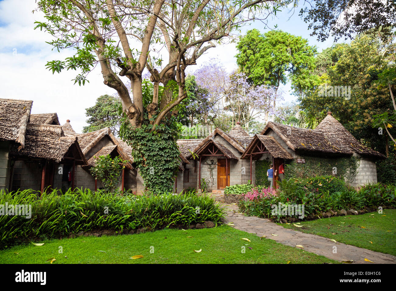Mountain Village Hotel, Arusha, Tansania, Ostafrika, Afrika Stockfoto