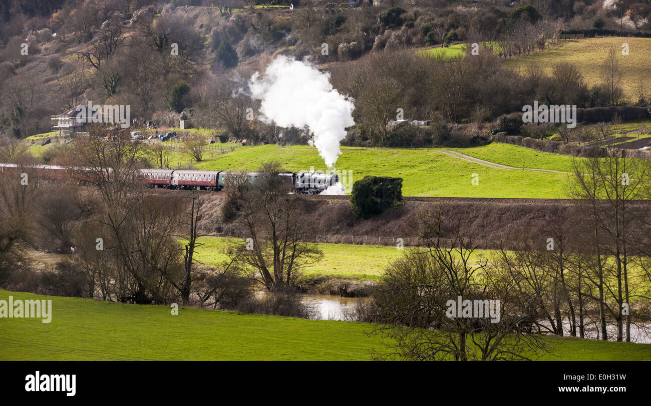 St. Davids Tag Kathedralen zum Ausdruck bringen Stockfoto