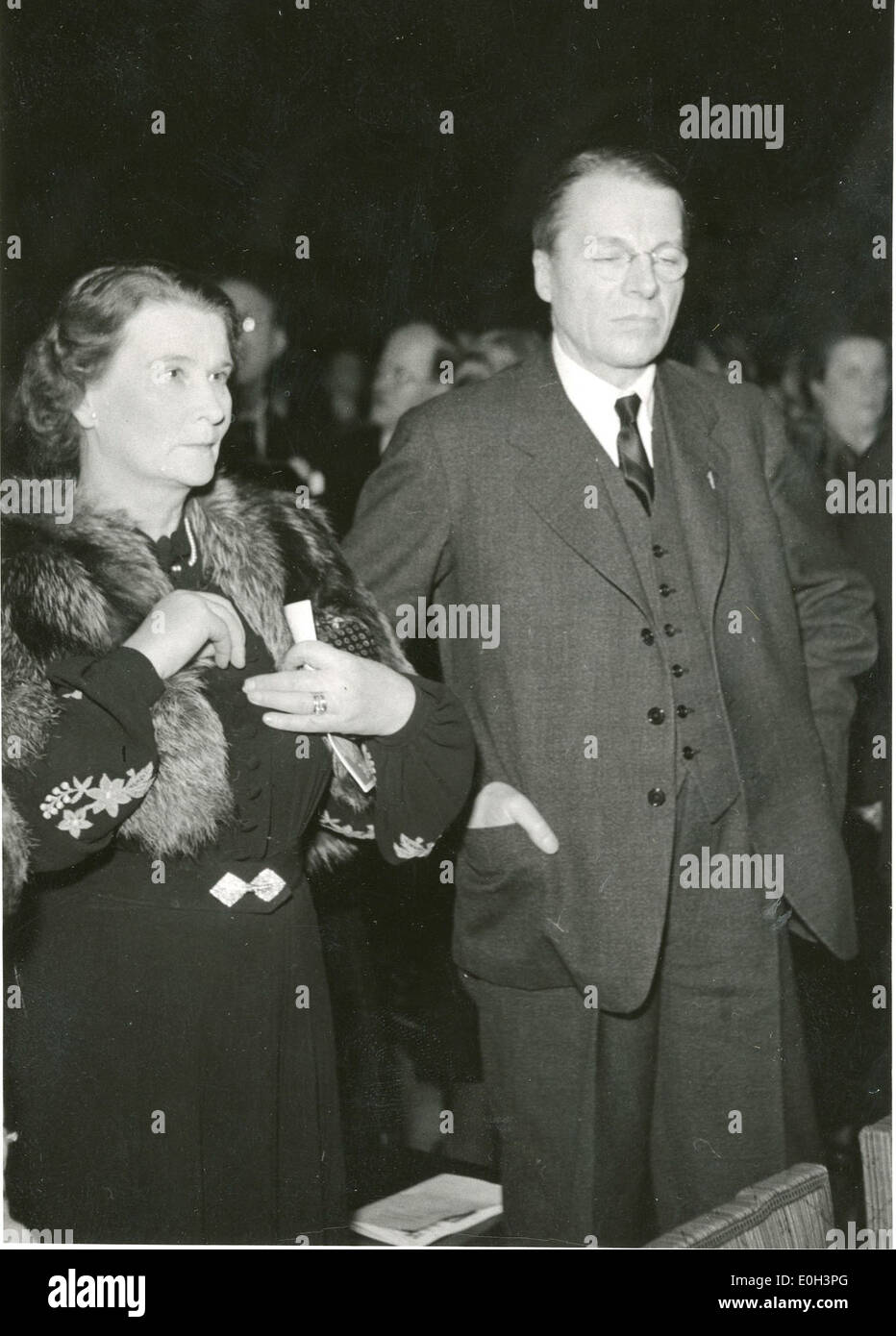 Norwegische Gedenkstätten und Gedenkstätten für den Zweiten Weltkrieg mit Schwerpunkt auf Norwegern in Schweden während des Krieges. Stockfoto