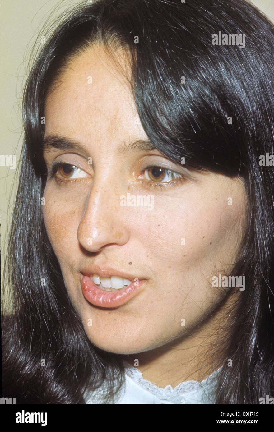 JOAN BAEZ U.S.-Folk-Sänger im Mai 1967. Foto Tony Gale Stockfoto