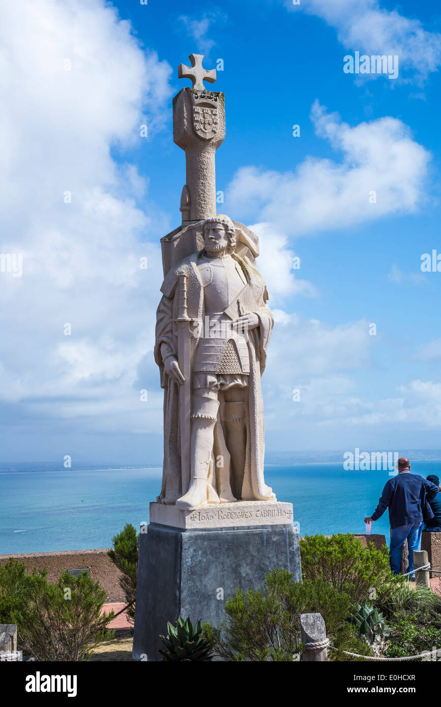 Die Cabrillo-Statue. Cabrillo Nationalmonument, San Diego, Kalifornien, Vereinigte Staaten von Amerika. Stockfoto