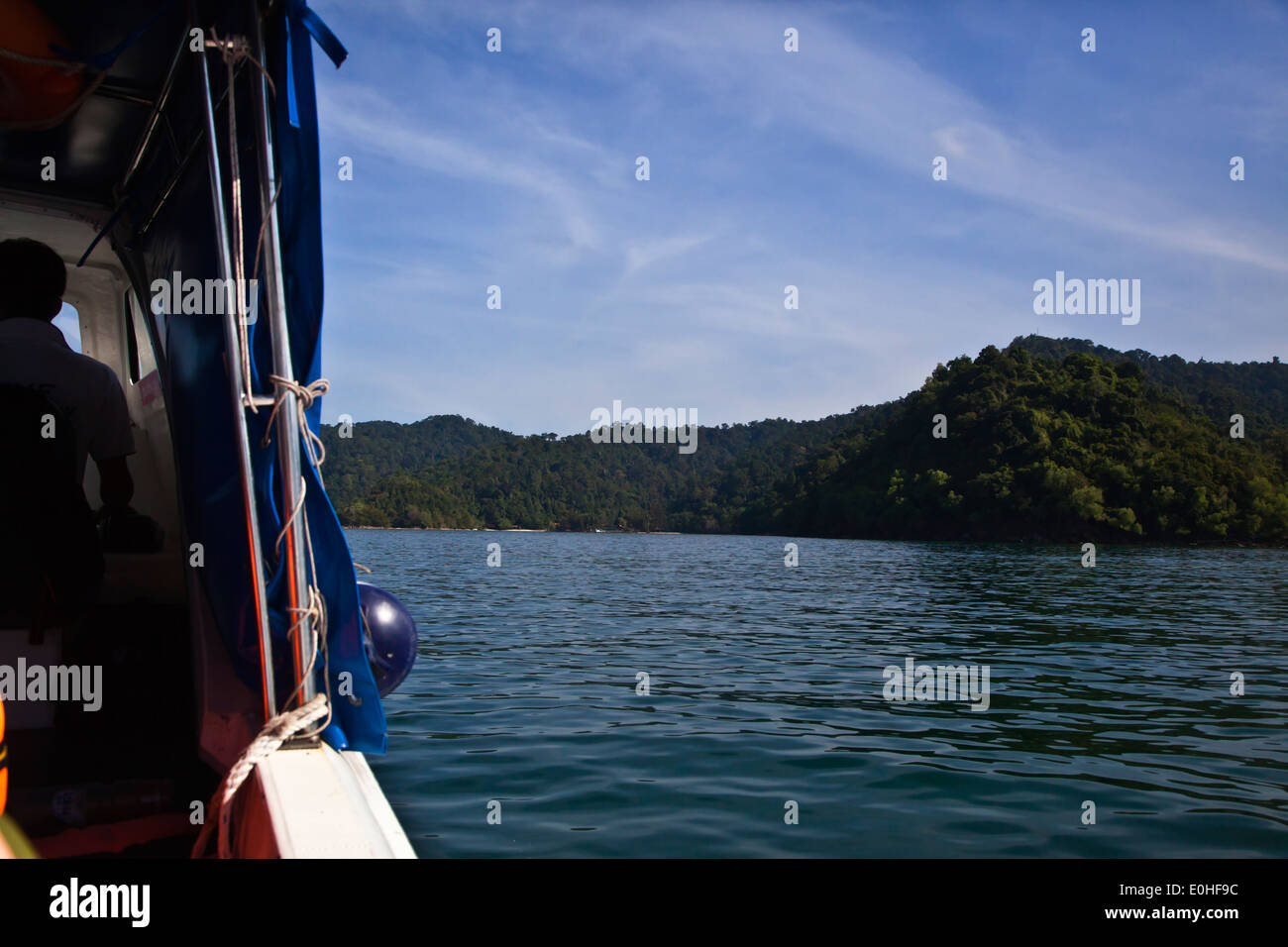 Die Insel PULAU GAYA in der TUNKU ABDUL RAHMAN PARK ist berühmt für Schnorcheln und Tauchen - SABAH, BORNEO, MALAYSIA Stockfoto