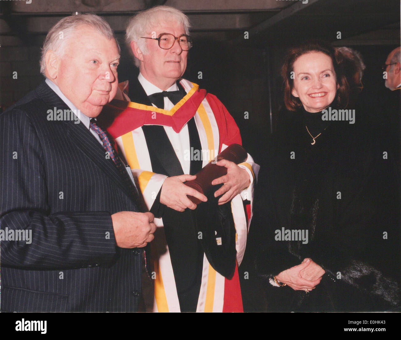 Seamus Heaney Ehrendoktorwürde verliehen (4) Stockfoto