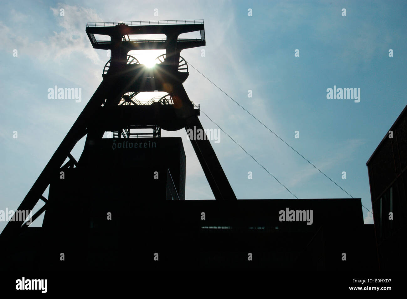 Deutschland, Essen, Zeche Zollverein, UNESCO-Weltkulturerbestätten, Deutschland, Essen, Zeche Zollverein Coal Mine Industriekomplex Stockfoto