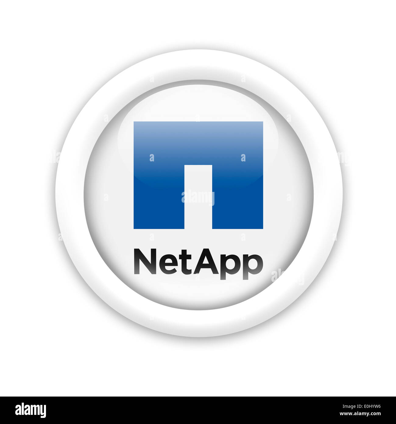 Net App Logo Symbol Symbol Flagge Wappen Stockfoto