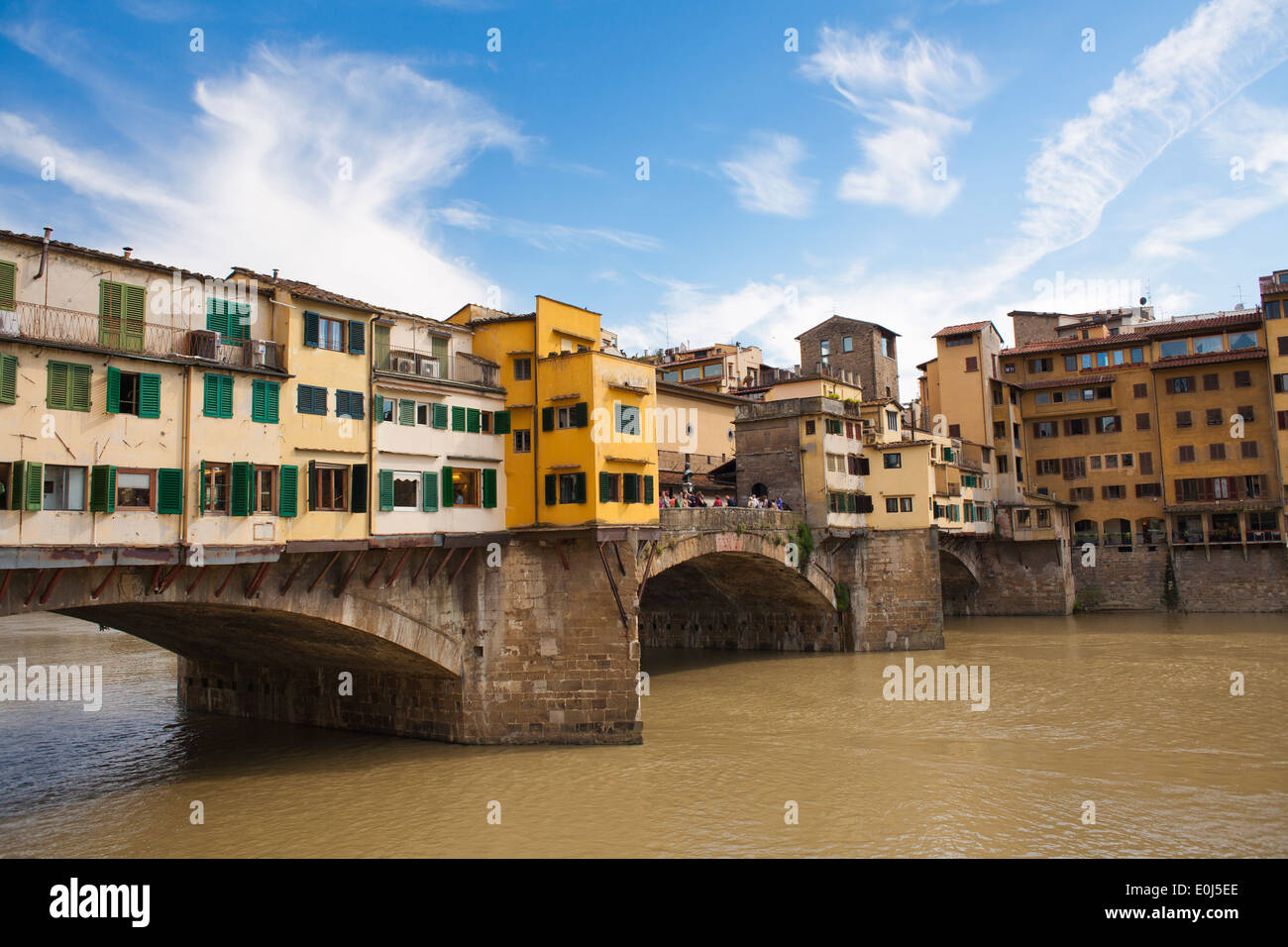 Ponte Vecchio, Florenz, Italien Stockfoto