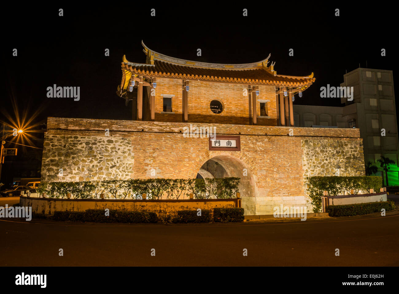 Südtor von Hengchun Festung Stockfoto