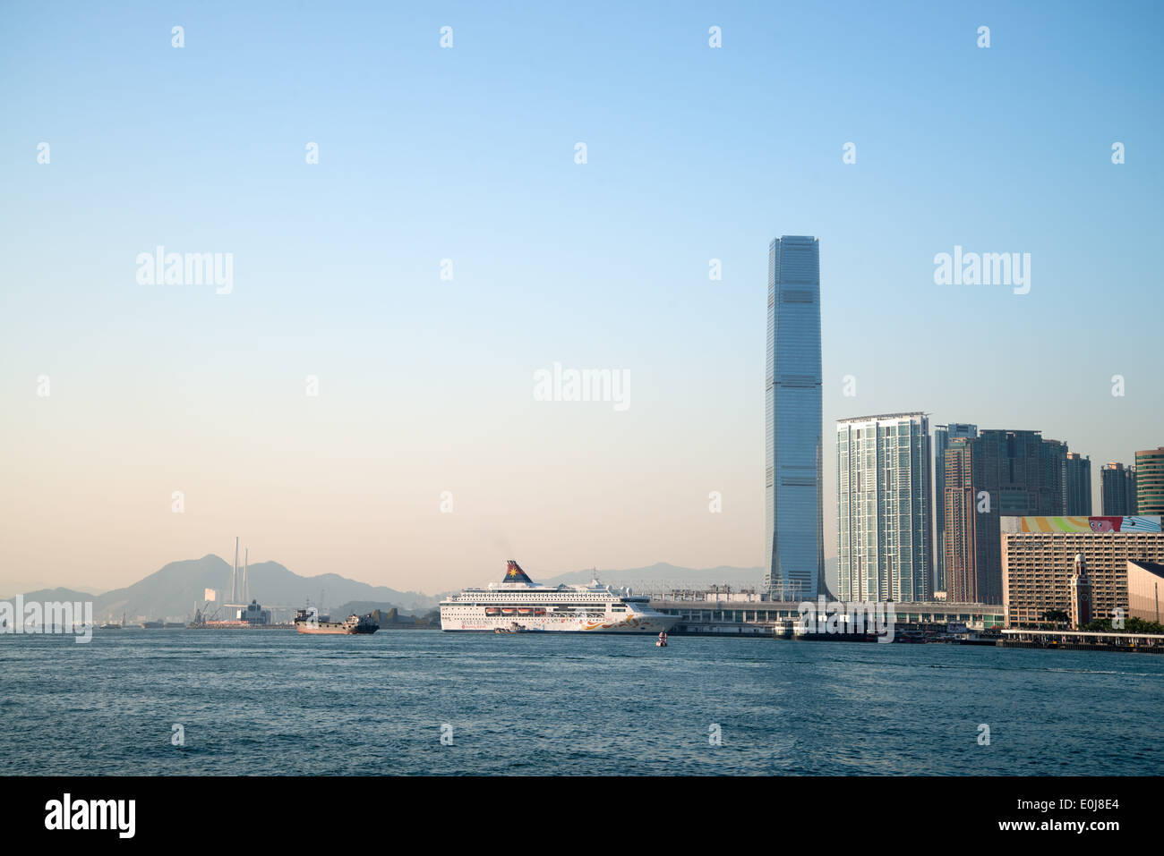 Hong Kong Victoria Harbour Stockfoto