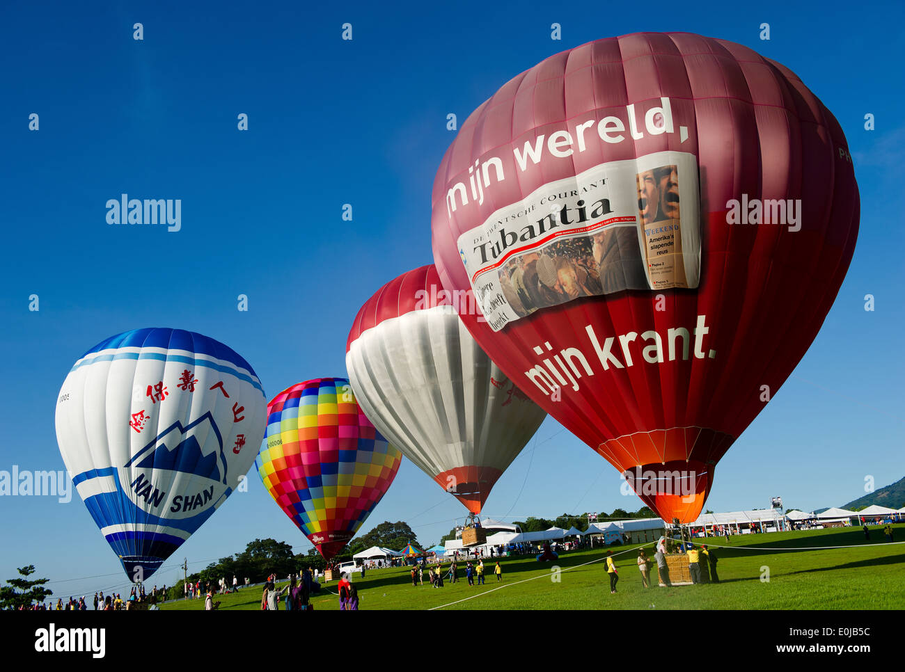 Taiwan International Balloon Fiesta Stockfoto