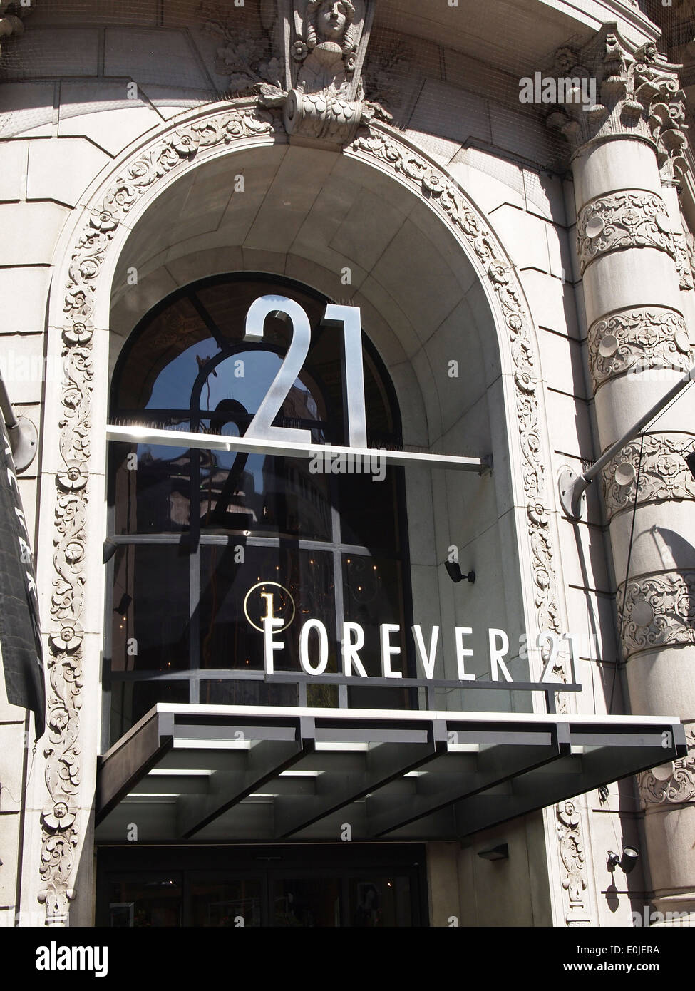 Forever 21 Kleidung Ladengeschäft Stockfoto